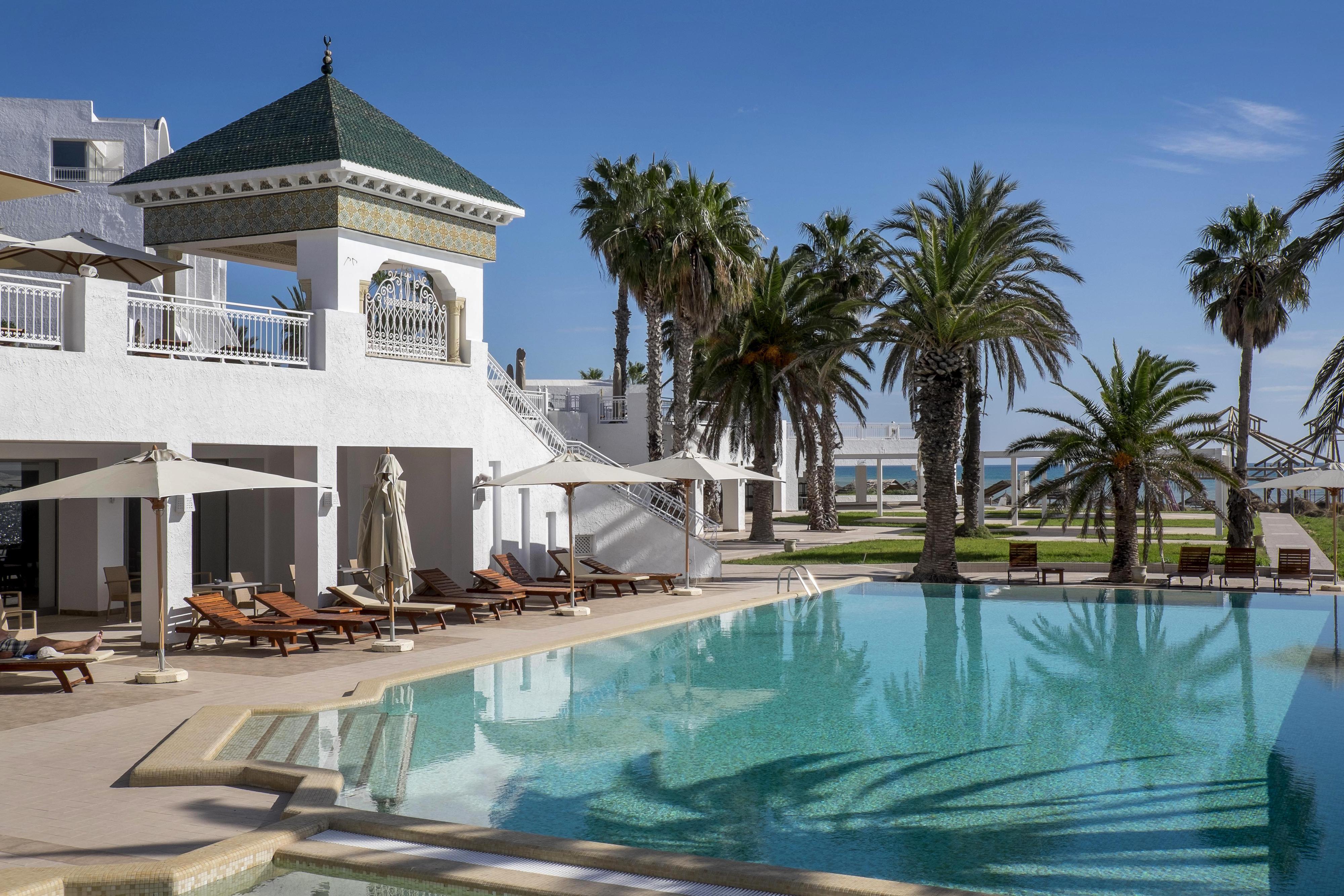 Hotel Bel Azur Thalasso & Bungalows Хамамет Екстериор снимка